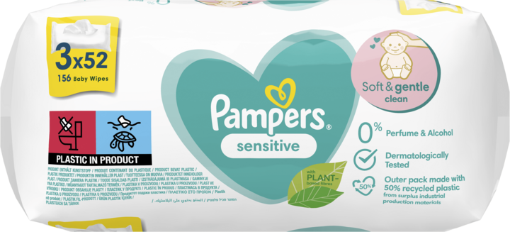 pampers sensitive chusteczki rossmann