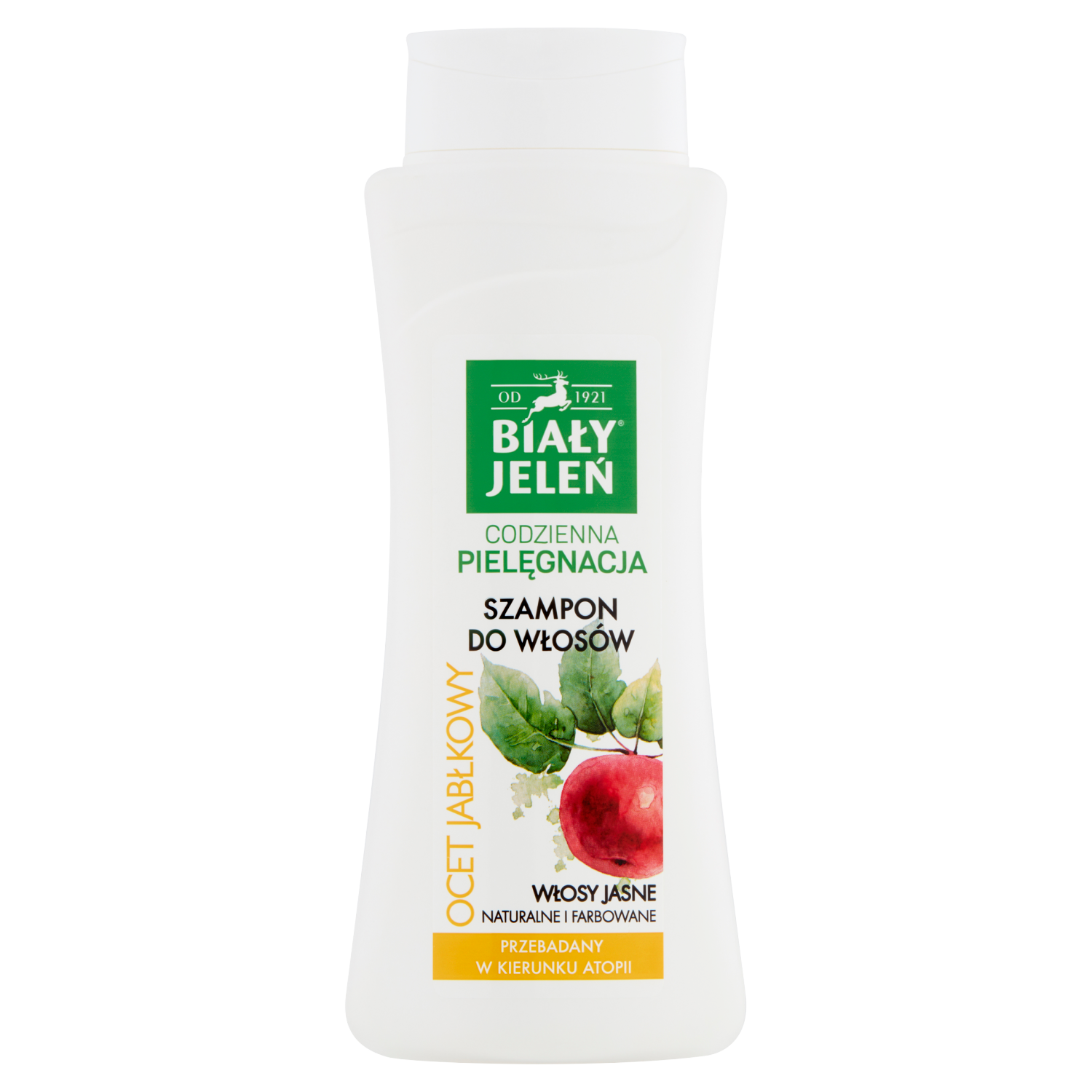 biały jeleń hipoalergiczny szampon do włosów jasnych blond 300ml