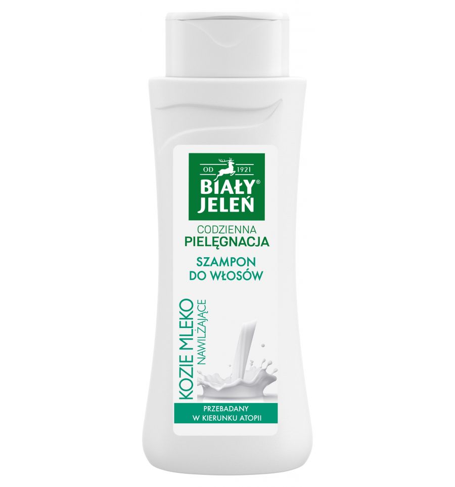 biały jeleń hipoalergiczny szampon do włosów kozie mleko 300ml