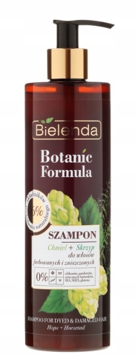 bielenda botanic formula szampon do włosów farbowanych