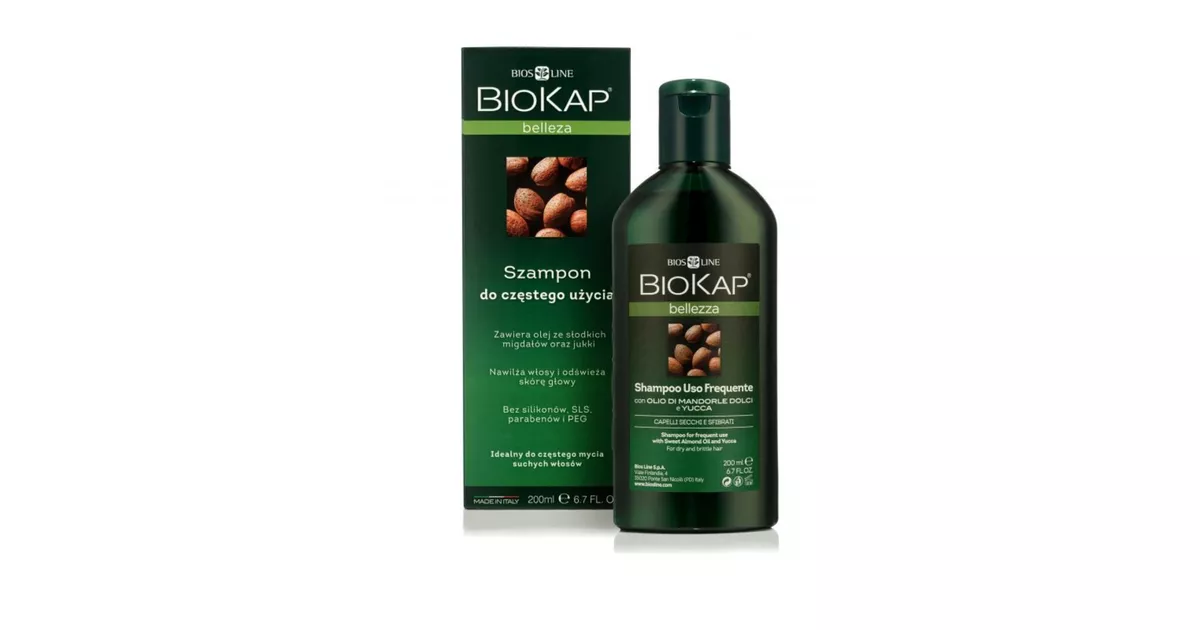 biokap belleza szampon do częstego użycia 200 ml