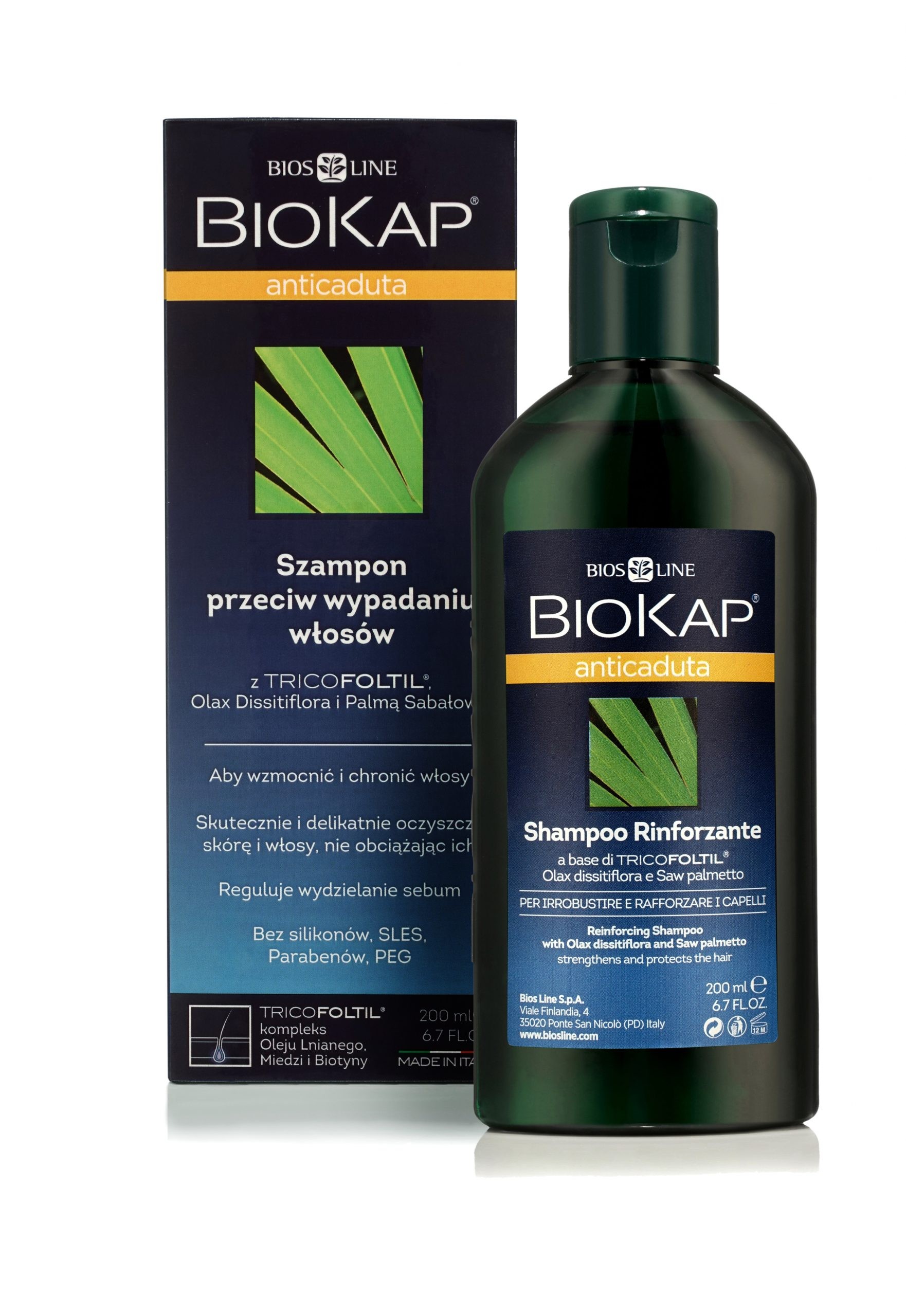 biokap szampon przeciw wypadaniu włosów skład