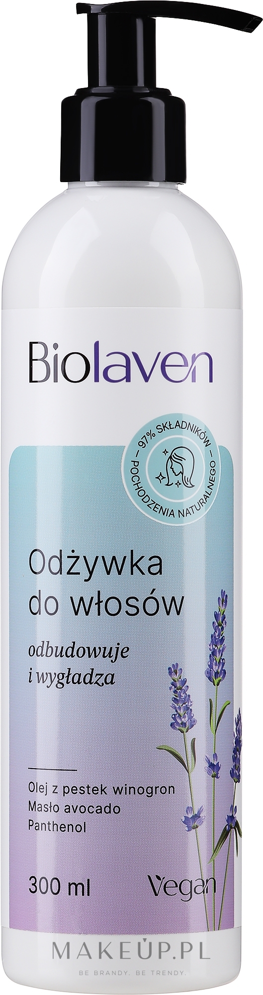 biolaven odbudowująco-wygładzająca odżywka do włosów