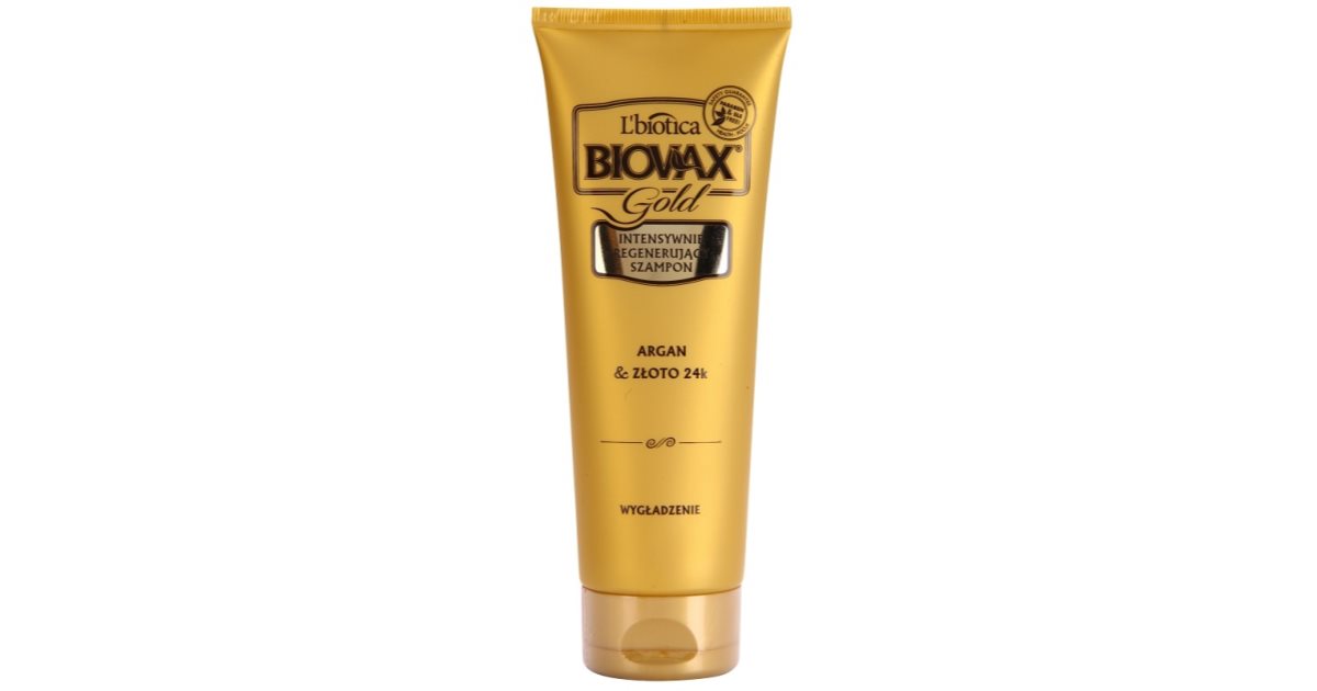 biovax argan szampon złoto