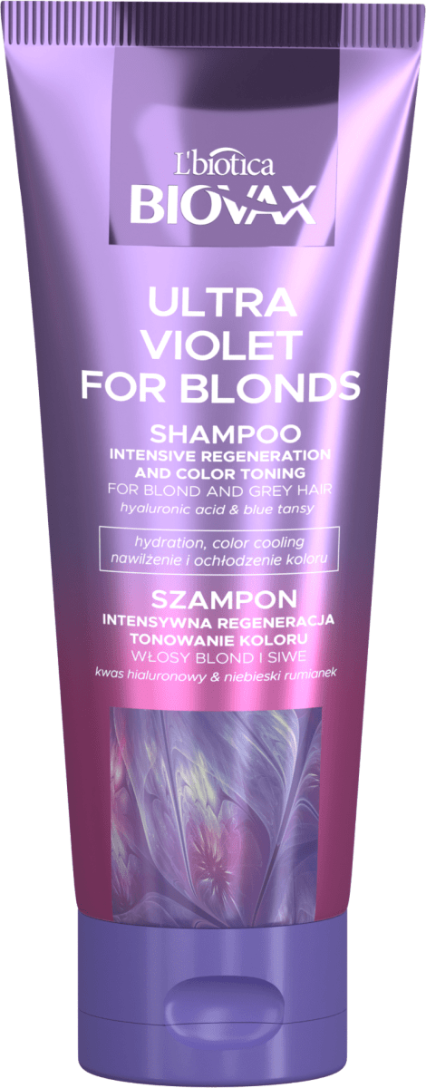 biovax szampon do włosów blond skład