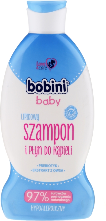 bobini baby lipidowy szampon i płyn do kąpieli