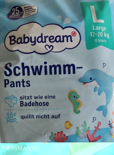 rossmann pieluchy do pływania pampers