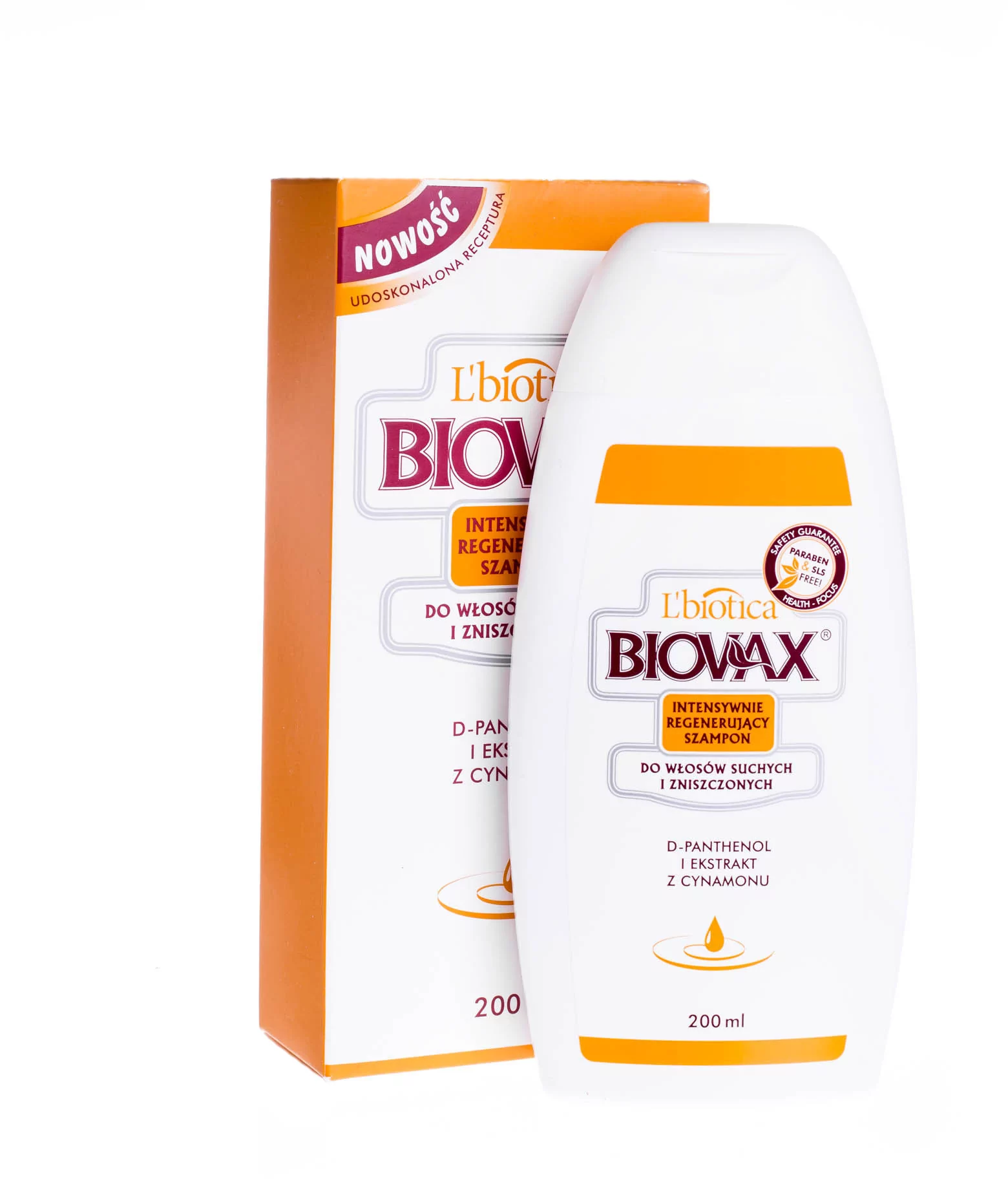 biovax szampon do włosów suchych 400ml