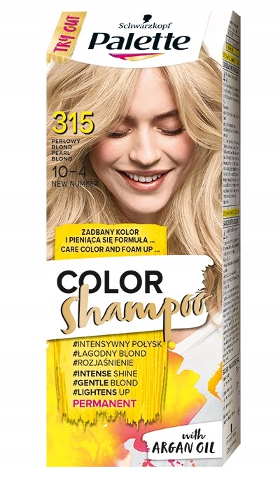 szampon koloryzujący garnier perłowy blond