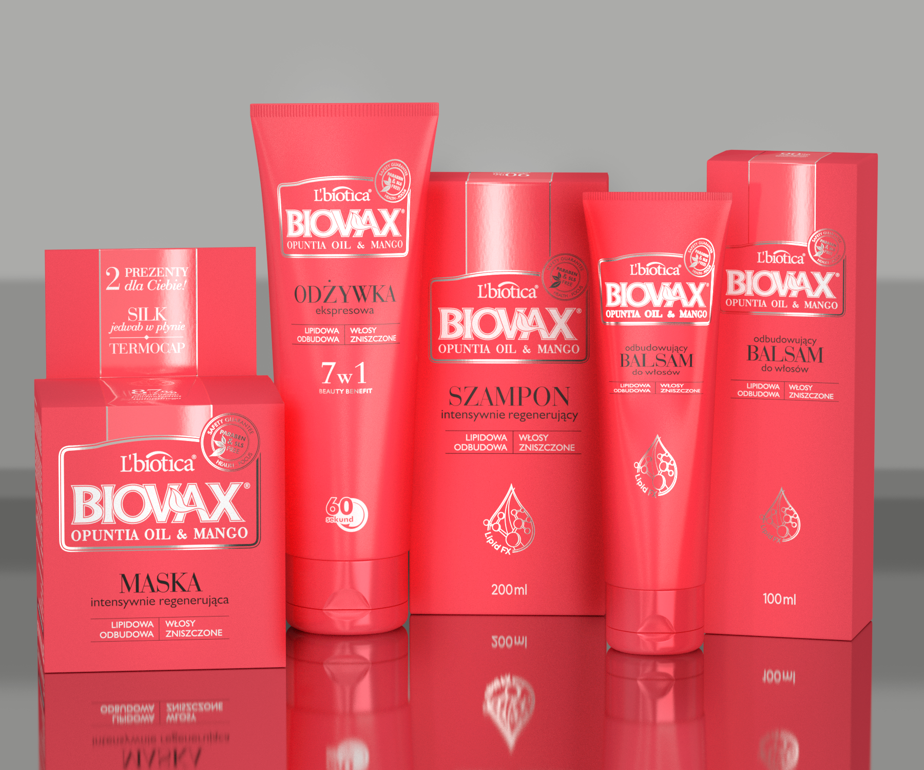 biovax opuntia oil & mango szampon do włosów