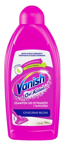 szampon vanish do dywanów opinie