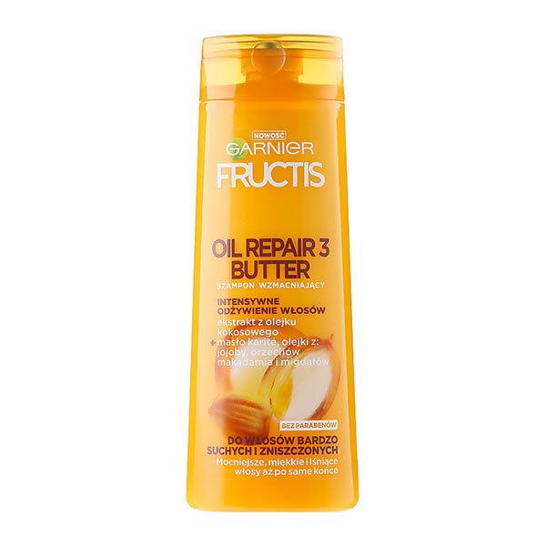 garnier fructis oil repair 3 butter szampon wzmacniający 400ml