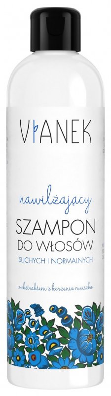 wianek niebieski nawilzajacy szampon do wlosow