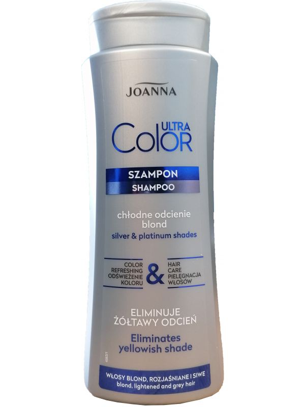 szampon joanna ultra color system nadaje platynowy odcień