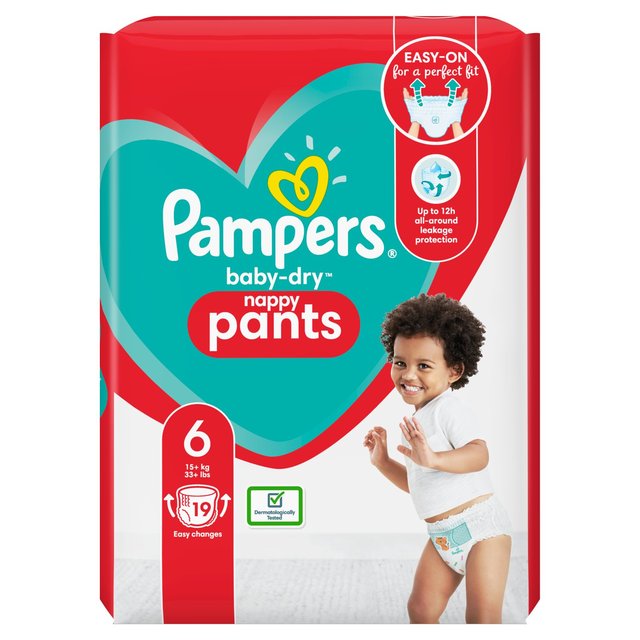 pampers size 6 cena