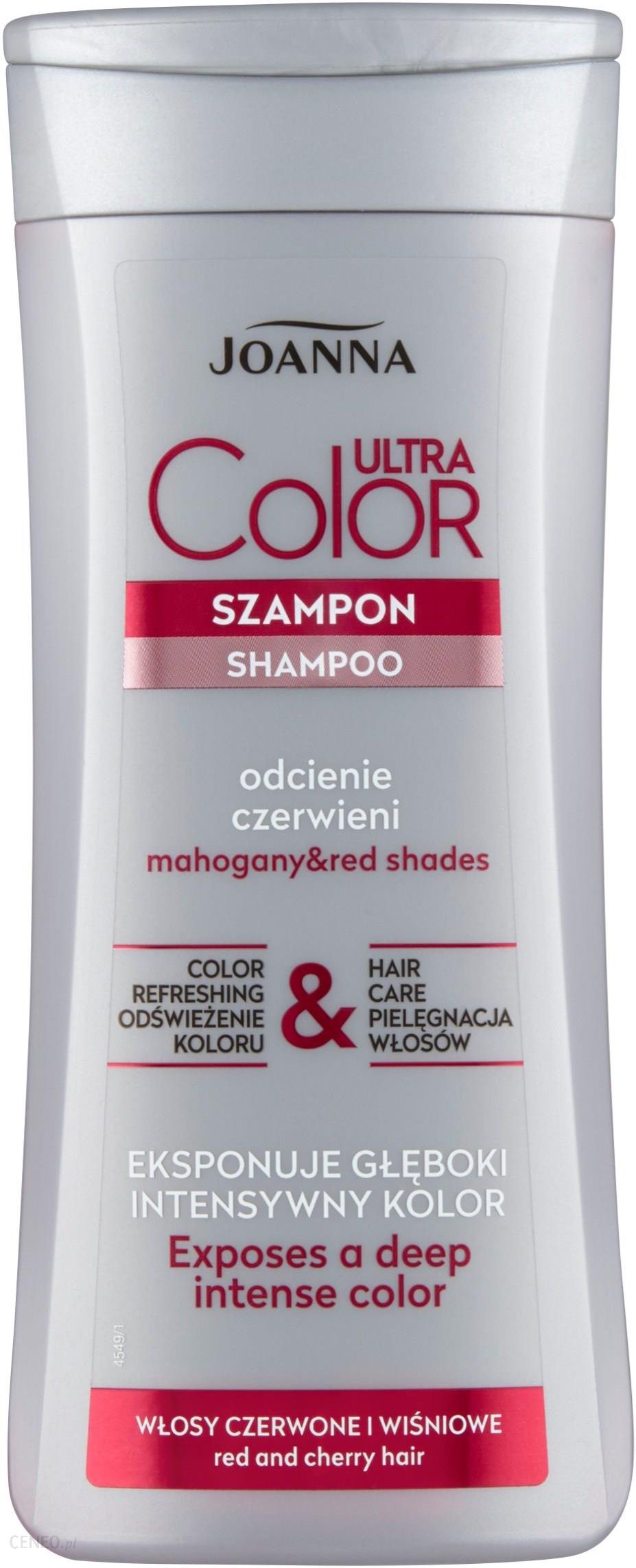 szampon do czerwonych włosów farbowanych