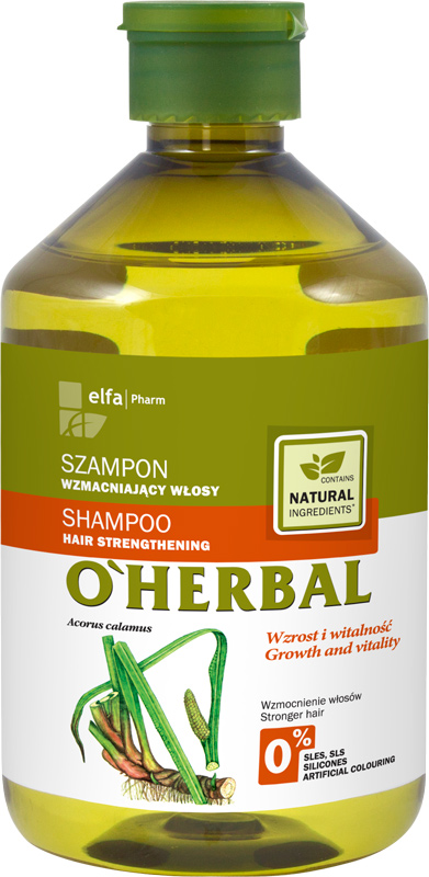 o herbal szampon wzmacniający włosy