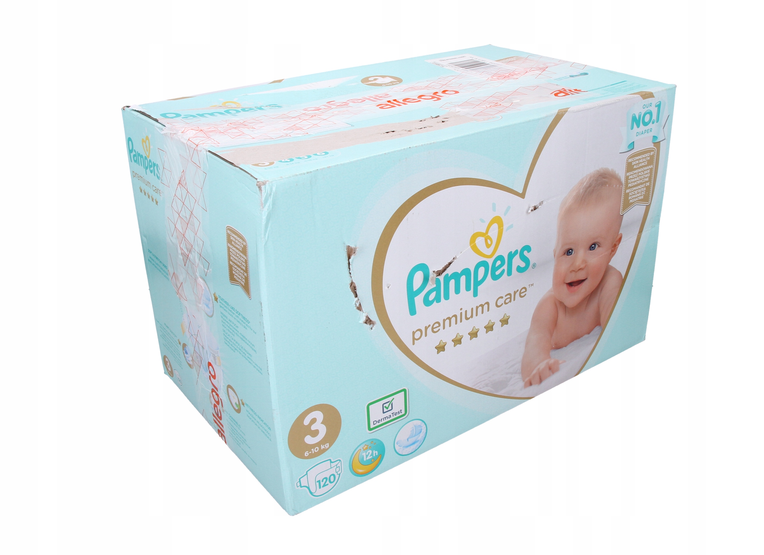 pampers premium care 3 120 allegro