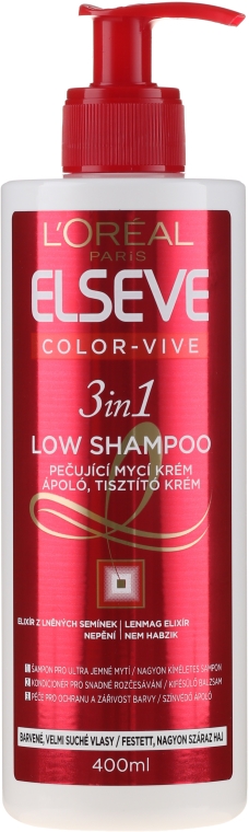 loreal szampon 3w1 low shampoo