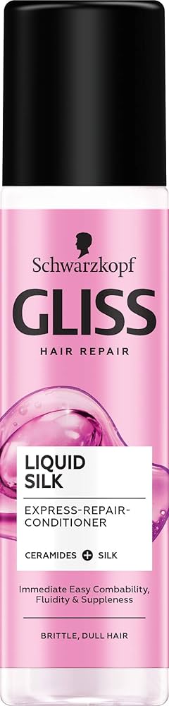 gliss kurliquid silk odżywka do włosów matowych i łamliwych