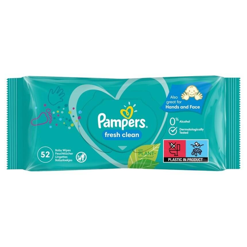 chusteczki pampers fresh clean rossmann