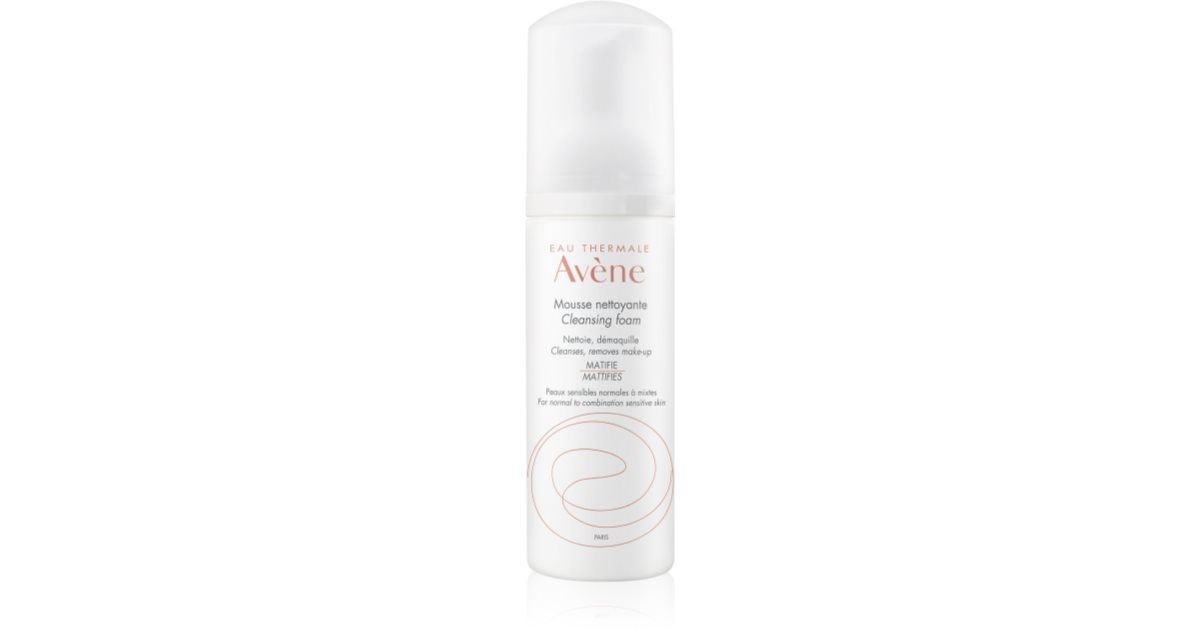 avene pianka do mycia twarzy blog