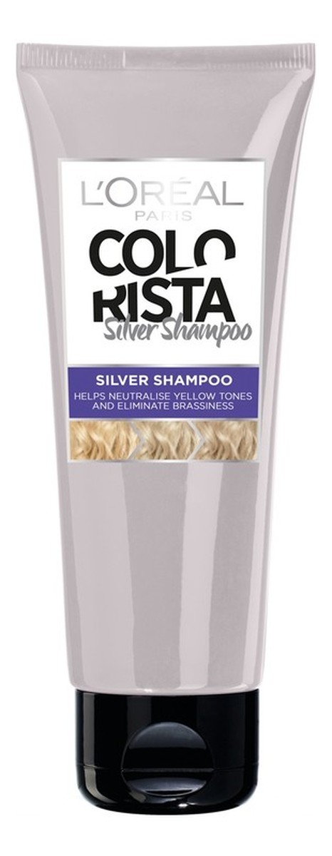 1 szampon do włosów blond loreal colorista silver shampoo