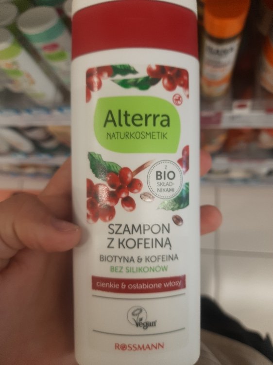 szampon kofeina z biotin rossmann alterra