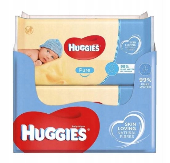 chusteczki nawilżane woda huggies