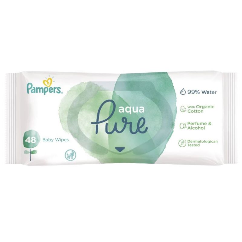 chusteczki pampers aqua pure opinie