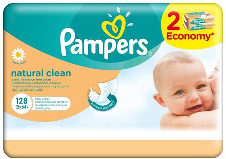 chusteczki pampers natural clean sklad