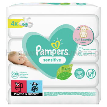 chusteczki pampers natural clean sklad