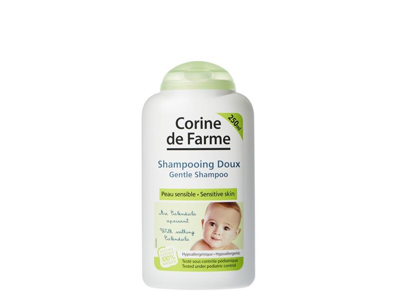 corine de farme bebe delikatny szampon z bio-nagietkiem