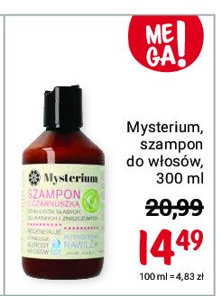 mysterium szampon wzmacniający czarnuszka żeń szeń bergamotka kofeina
