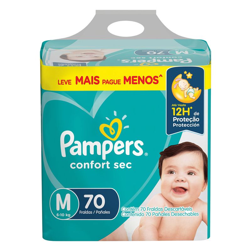 fralda pampers m