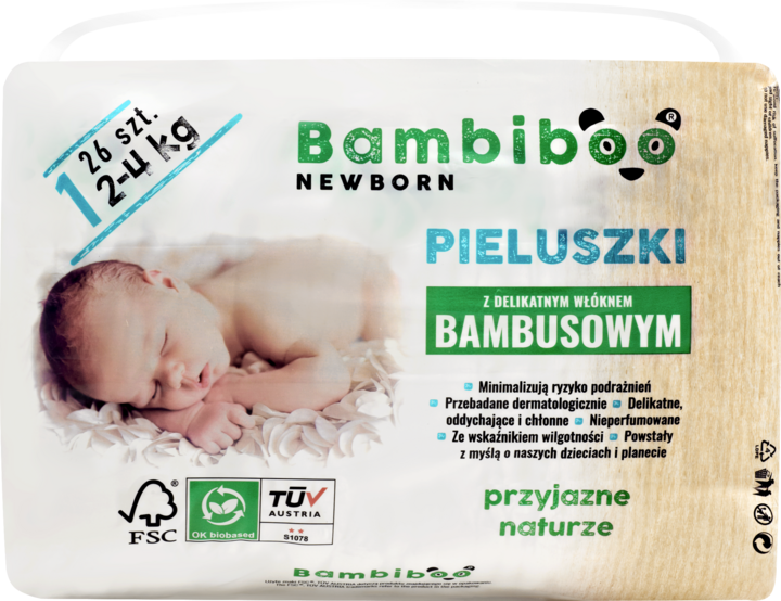 pieluszki bambusowe rossmann bambiboo