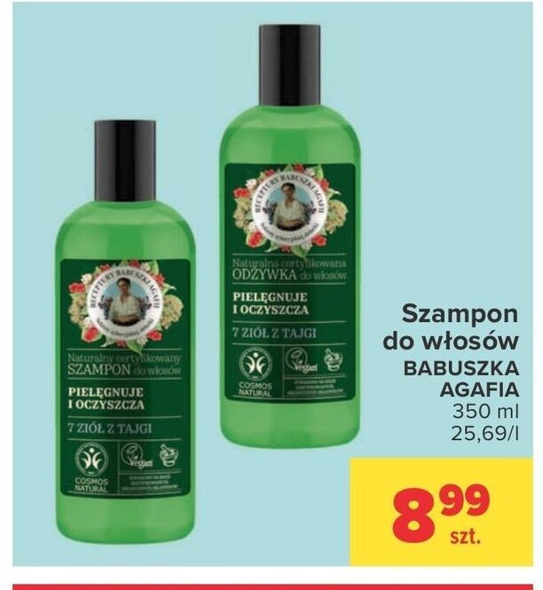 szampon babuszki agafii carrefour
