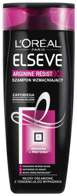 loreal elseve arginine resist x3 szampon