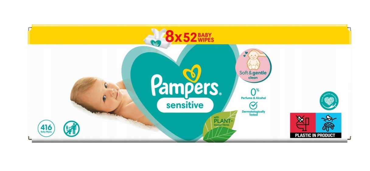 chusteczki nawilzane pampers gentle cleaning