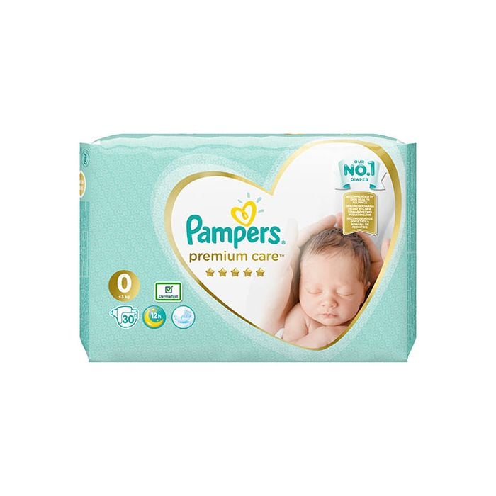 pampers numer 0 ile kg