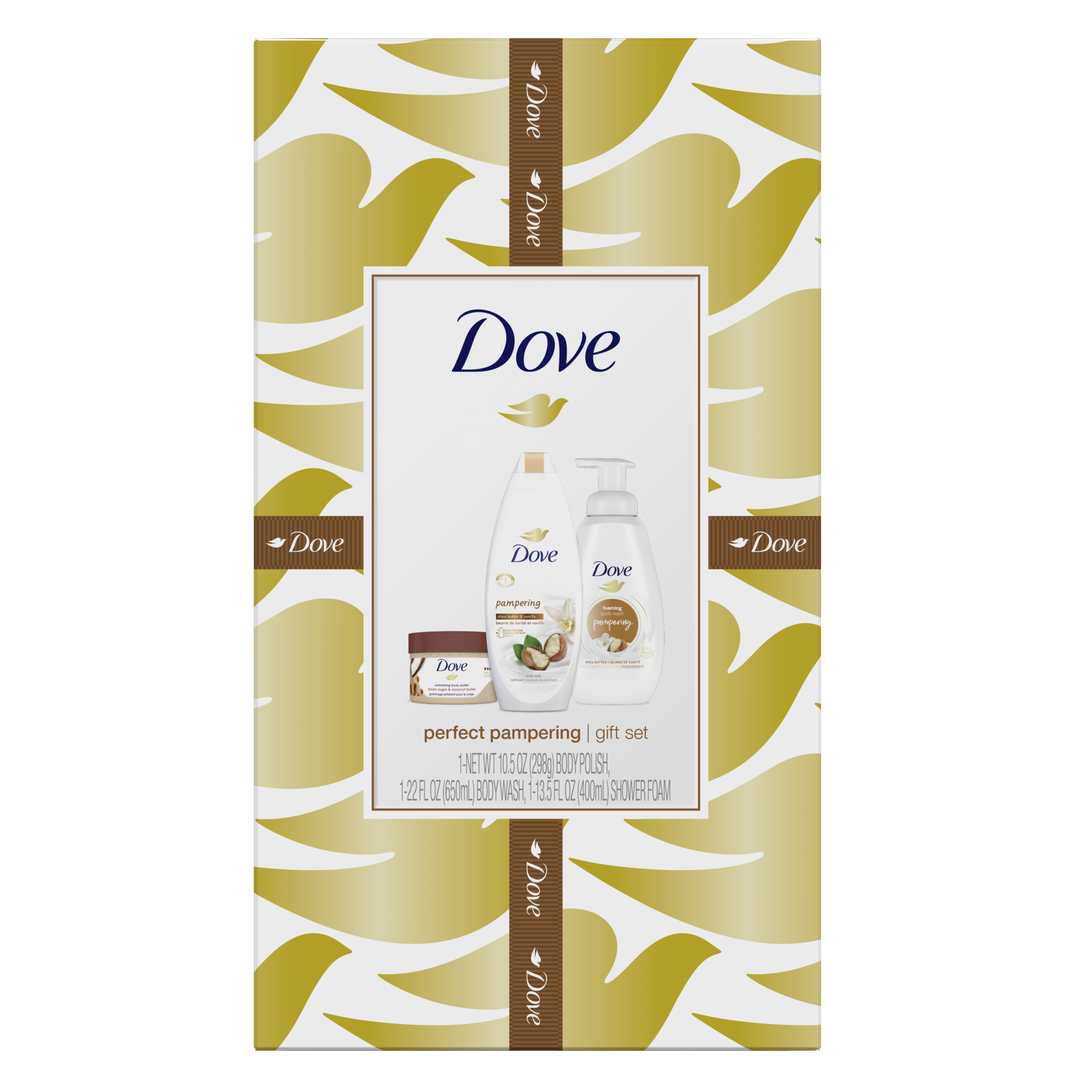 dove pampering gift set