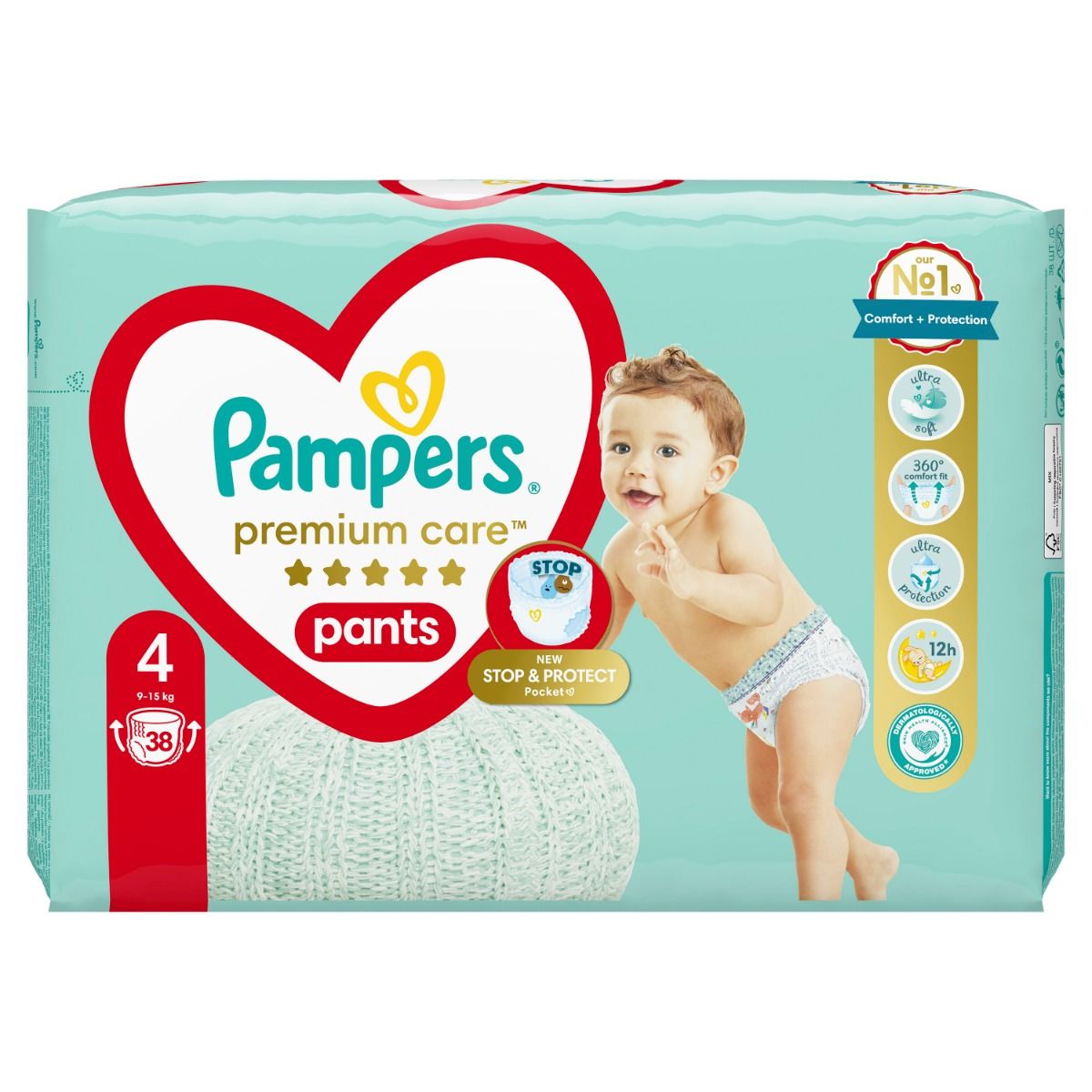 pampers premium care 4 zestaw