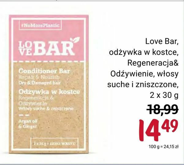 rossmann odżywka do włosów w kostce