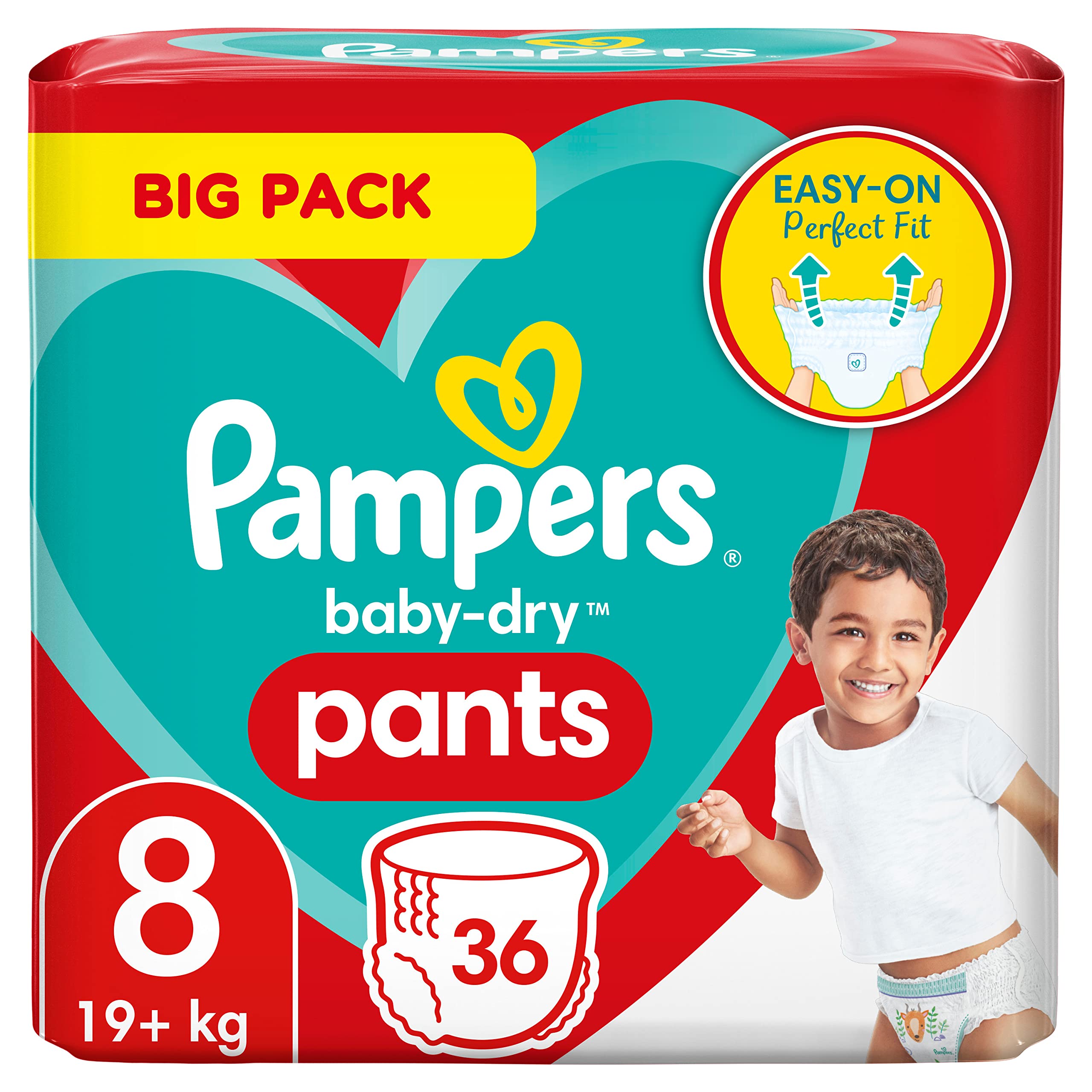 pampers baby dry 8