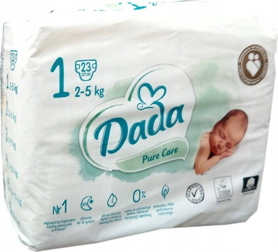 dada pieluchy newborn