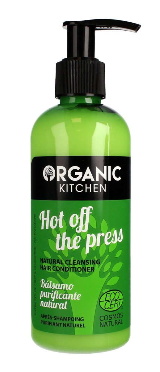 organic kitchen naturalny szampon do włosów wygładzający