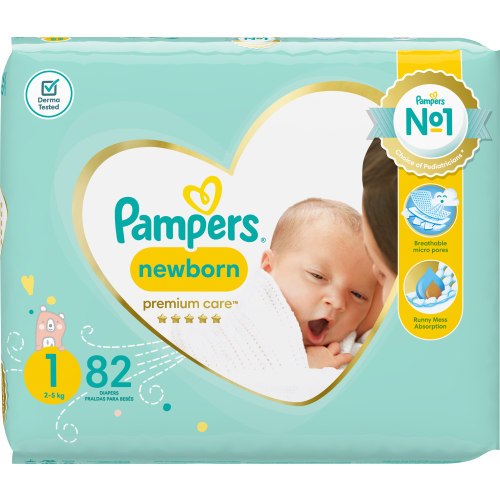 pampers new baby 1 premium care