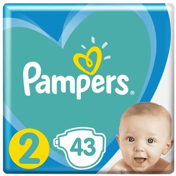 pampers 2 43 szt cena