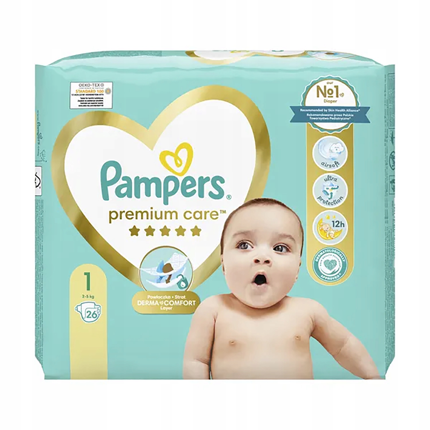 pieluchy pampers rozmiar 1