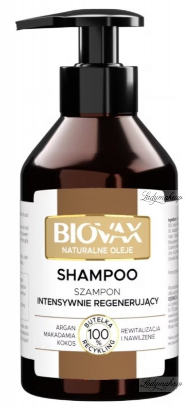 biovax szampon argan oil
